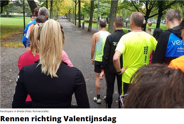 Rennen richting Valentijnsdag, Het Stadsblad Breda, 16-01-2020