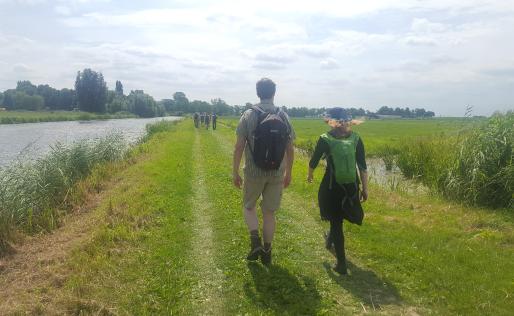 NS wandeling Waterlinie Culemborg met DeWandeldate