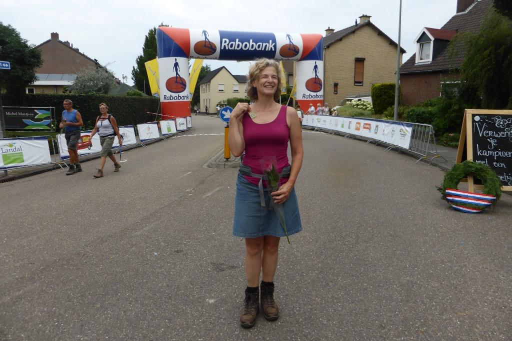 Heuvelland Vierdaagse 2015: Irene heeft 4 maal 28 km gelopen!