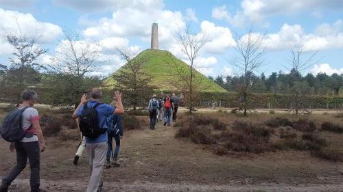 DeWandeldate: Groene Wissel wandeling Pyramide van Austerlitz