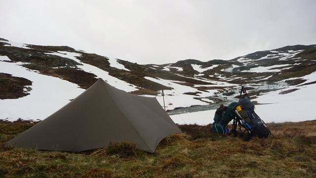 Bergwandelen en kamperen in Noorwegen, foto2 Ralph en Hilde