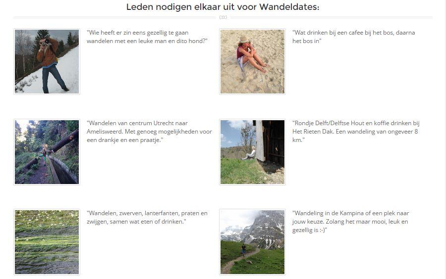 6 voorbeelden van Wandeldate voorstellen