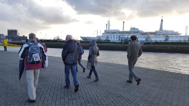 DeWandeldate Filmwandeling Katendrechtpad SS Rotterdam 16-1-2016