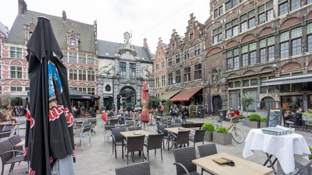 Stadswandeling door Gent, langs de Kleine Vismarkt
