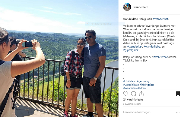 Wandeldate bericht op Instagram - Blogs over wandelen, hiking, outdoor activiteiten, etc. 