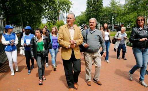 Stadsroute van Rotterdam Routes met Burgemeester Aboutaleb