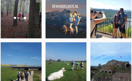 Volg DeWandeldate ook op Instagram! We delen Foto's en Video's over Wandeldates, Outdoor dates, Groepswandelingen, Succesverhalen, Wandelroutes, etc. 