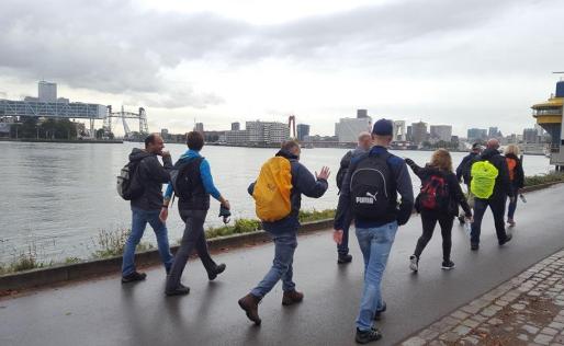 Kralingenpad wandelroute Rotterdam met DeWandeldate, langs de Kralingse Plas en langs de Maas
